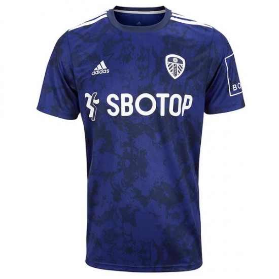 Camisola Leeds United Equipamento Segundo 2021-2022 Manga Curta